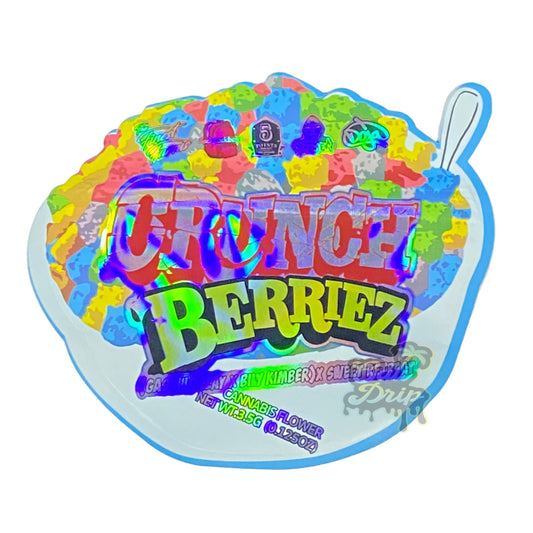 Crunch Berriez 3.5G Mylar Bags