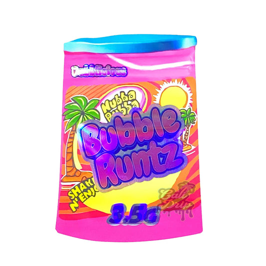 Bubble Runtz 3.5G Mylar Bags
