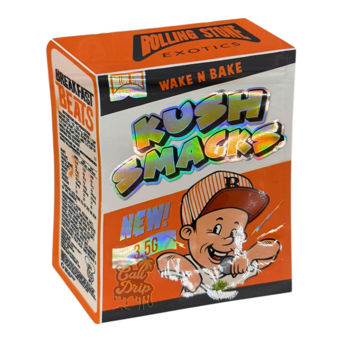 Rolling Stones Kush Smacks 3.5G Mylar Bags
