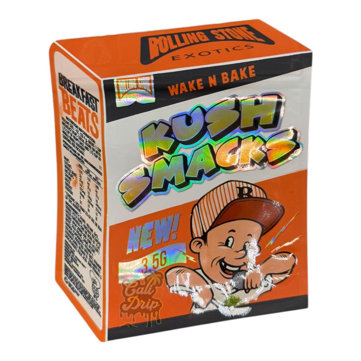 Rolling Stones Kush Smacks 3.5G Mylar Bags