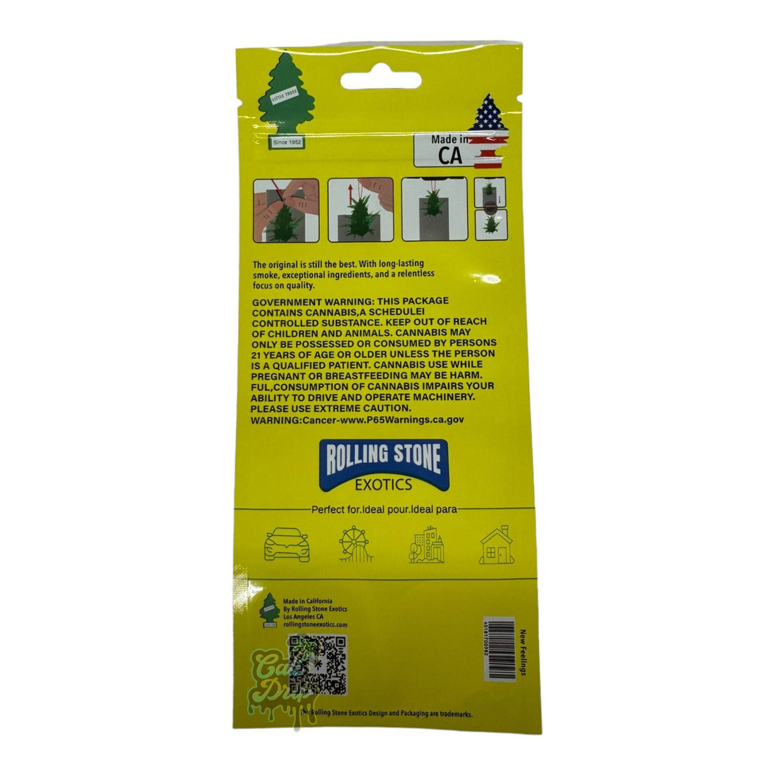 Little Trees Wild Cherry 3.5G Mylar Bags