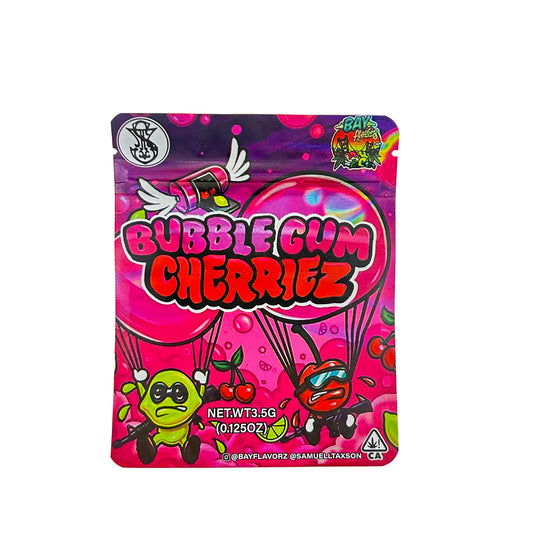 Bubble Gum Cherriez 3.5G Mylar Bags