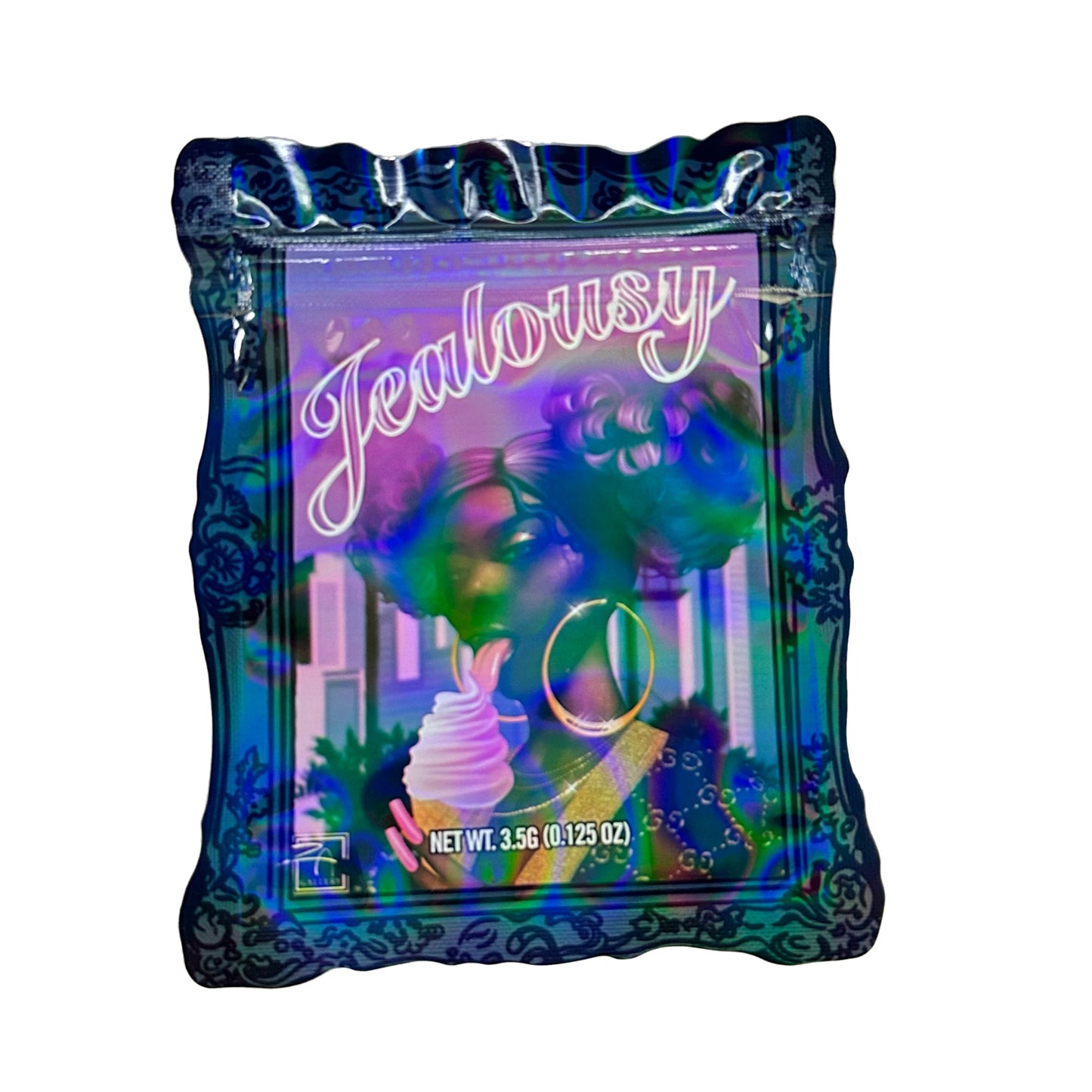 Jealousy 3.5G Mylar Bags