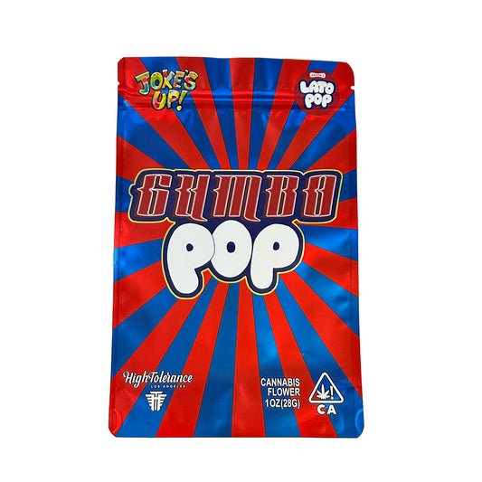 Gumbo Pop Jokes UP! 1 oz Mylar Bag