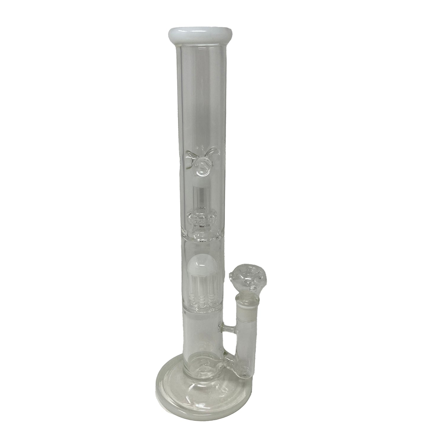 Large Glass Narrow Bong