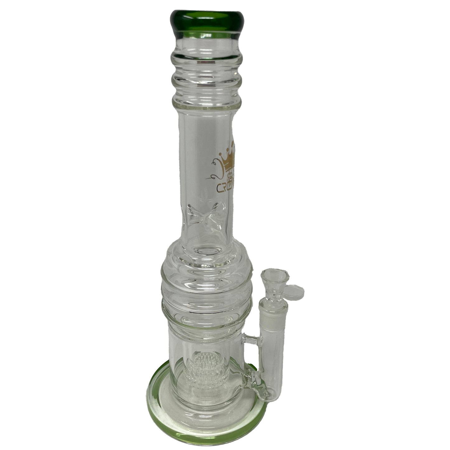 Large Glass Cali Crown Bong