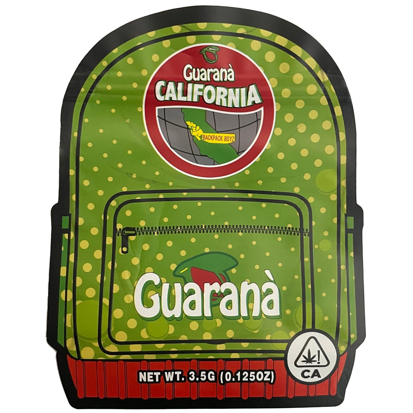 Guaranà California 3.5G Mylar Bags