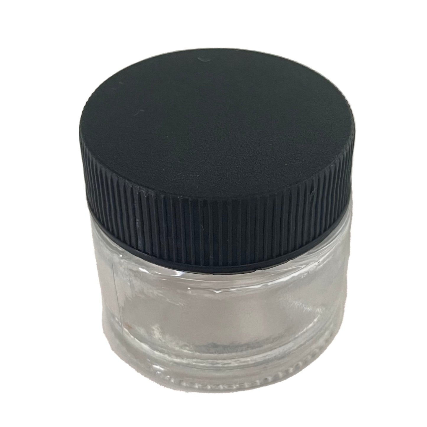 10 ml Clear Black Cap Jar