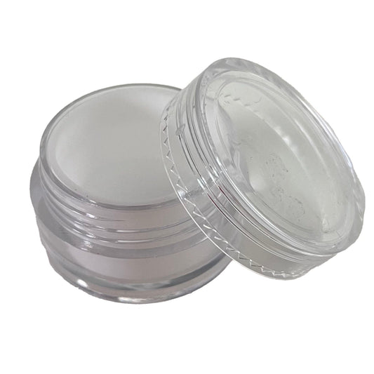 7 ml Plastic Jar with White Silicon Insert
