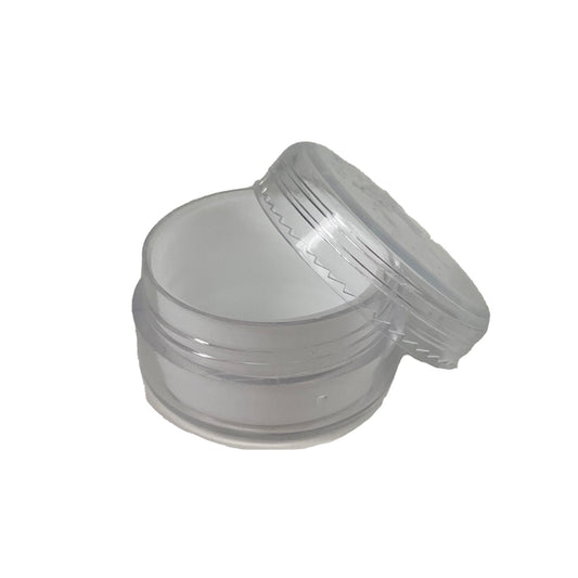 10 ml Plastic Jar with White Silicon Insert