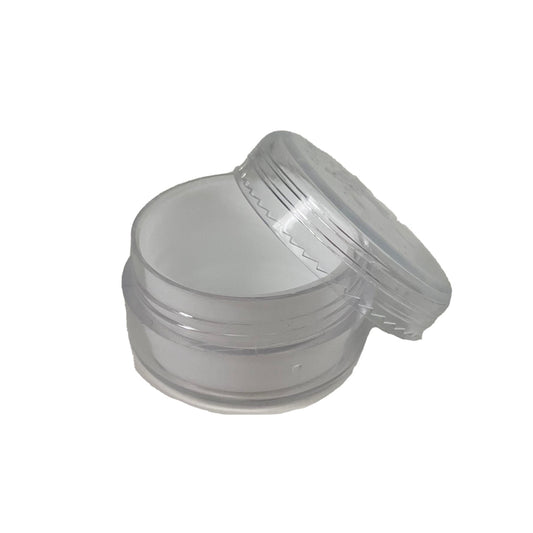 10 ml Plastic Jar with White Silicon Insert