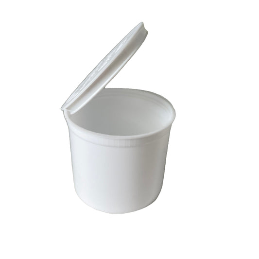 90 DR Pop Top Vials White