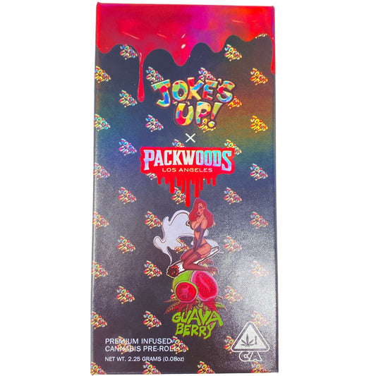 PACKWOODS X BACKPACK BOYZ BRAND NEW Pre-roll Tube Packaging