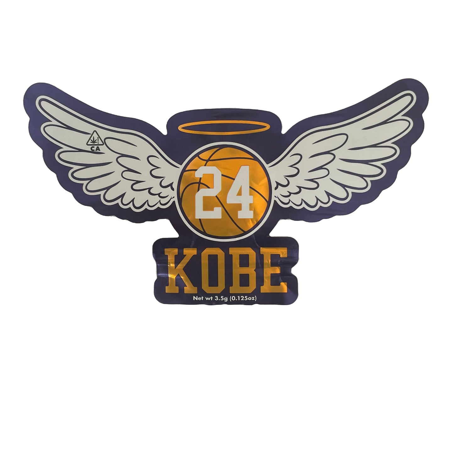 Wings of Kobe Cutout 3.5G Mylar Bags