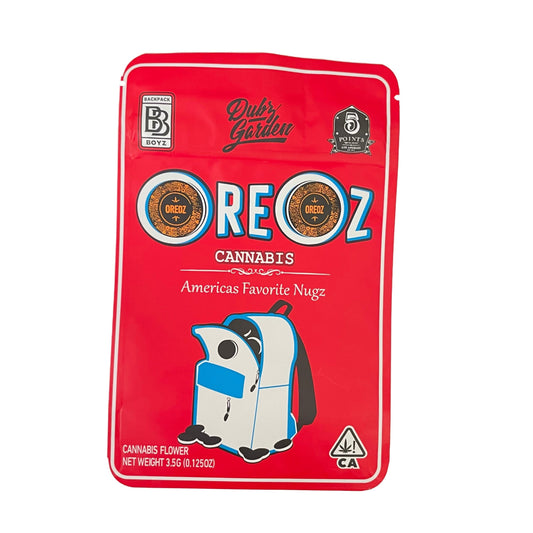 Oreos Backpack Boyz 3.5G Mylar Bagsi