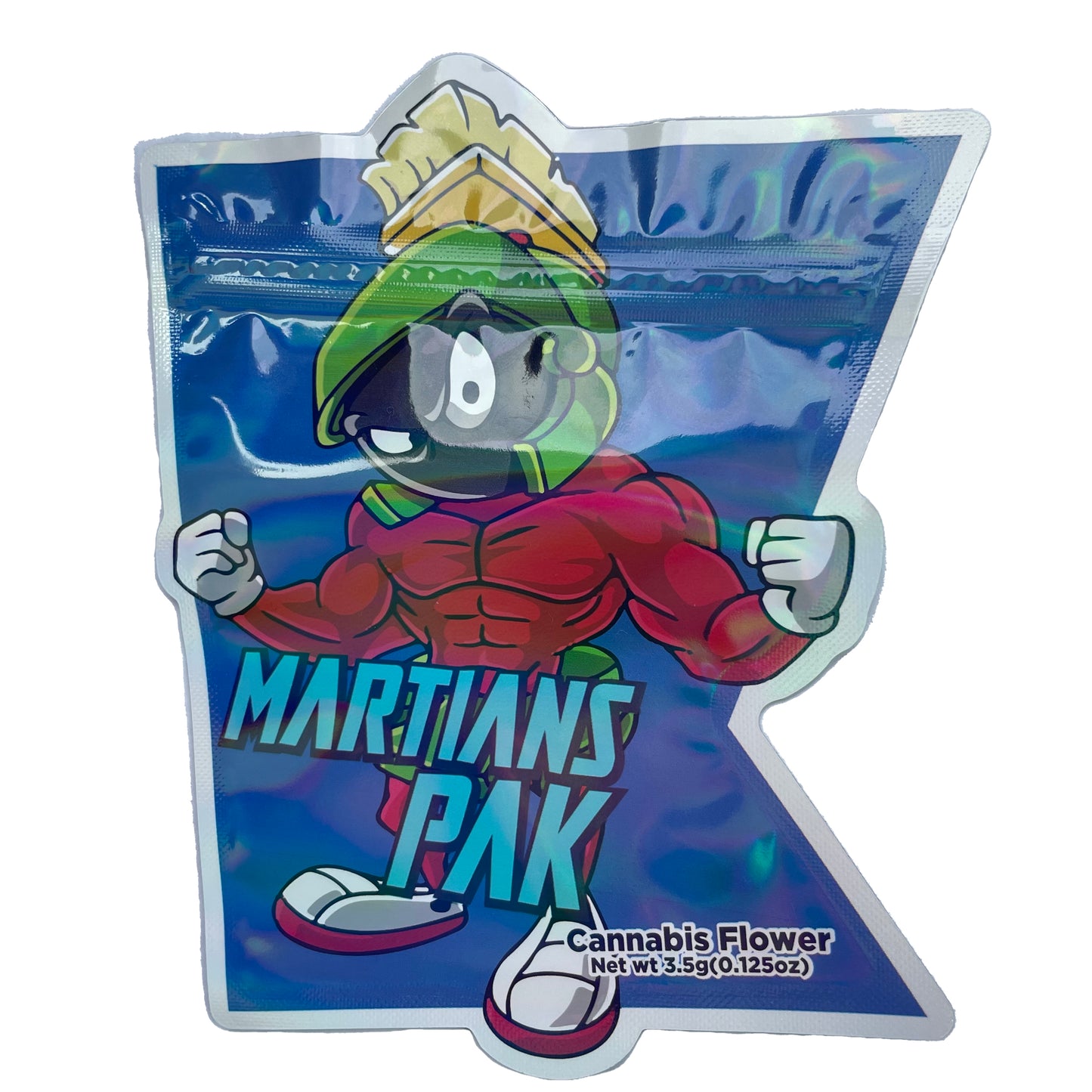 Martians Pak Cutout 3.5G Mylar Bags