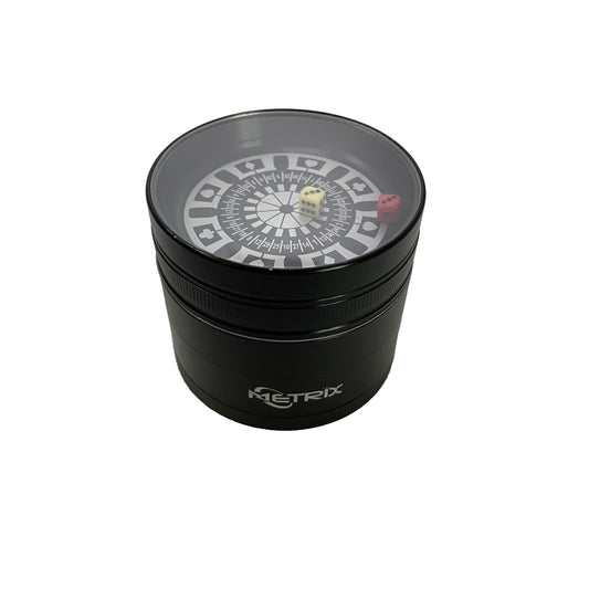 Small Metrix 4 Chamber Grinder with entertainment