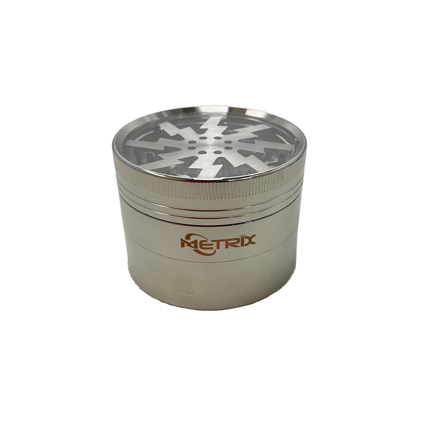 Metrix 4 Chamber Grinder with Abstract Design