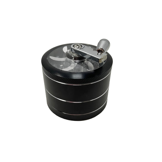 Small and Wide Metrix 4 Chamber Grinder with Handle