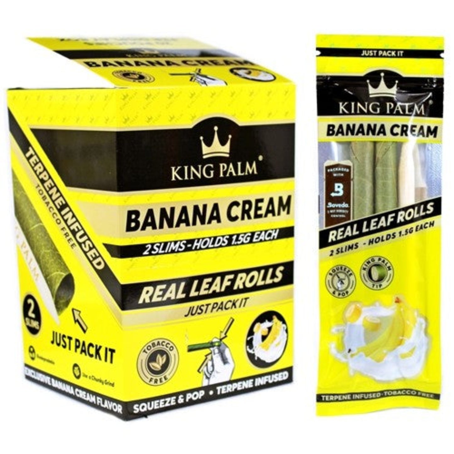King Palm Slim Banana Cream