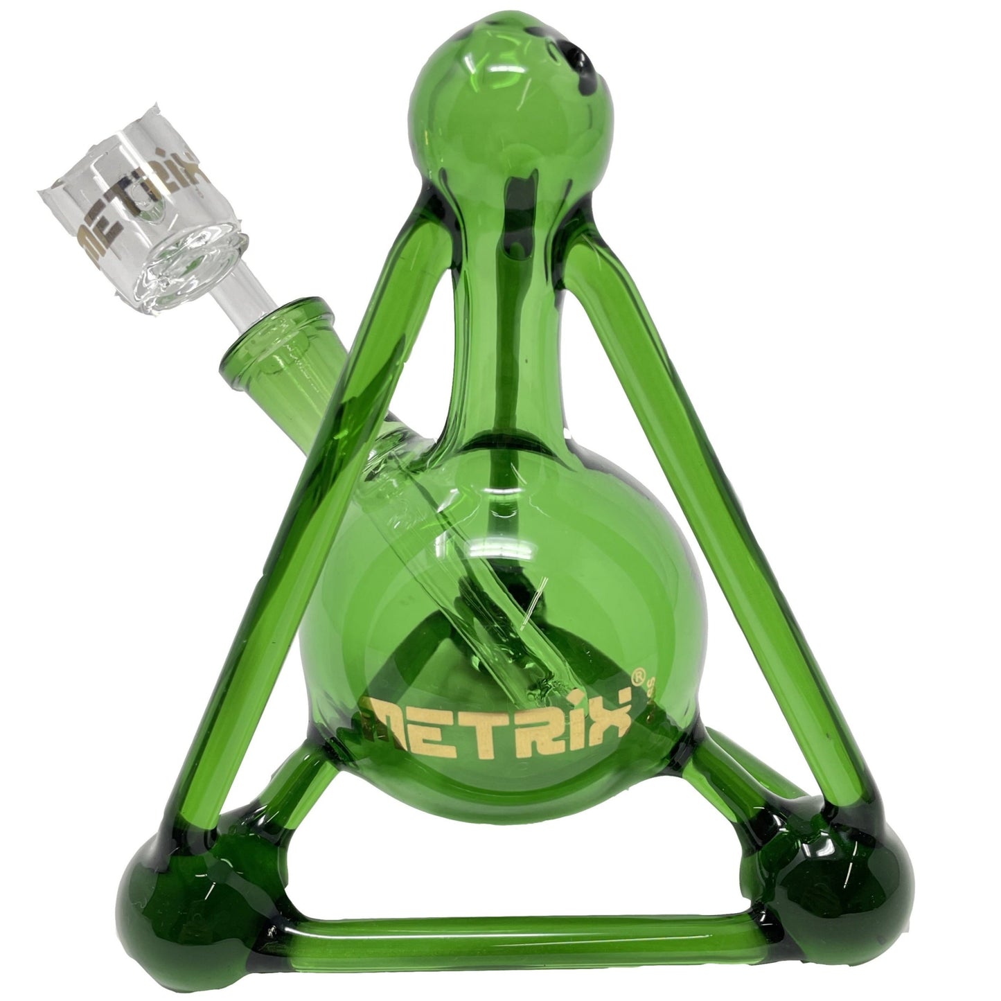 Metrix Pyramid Green Bong