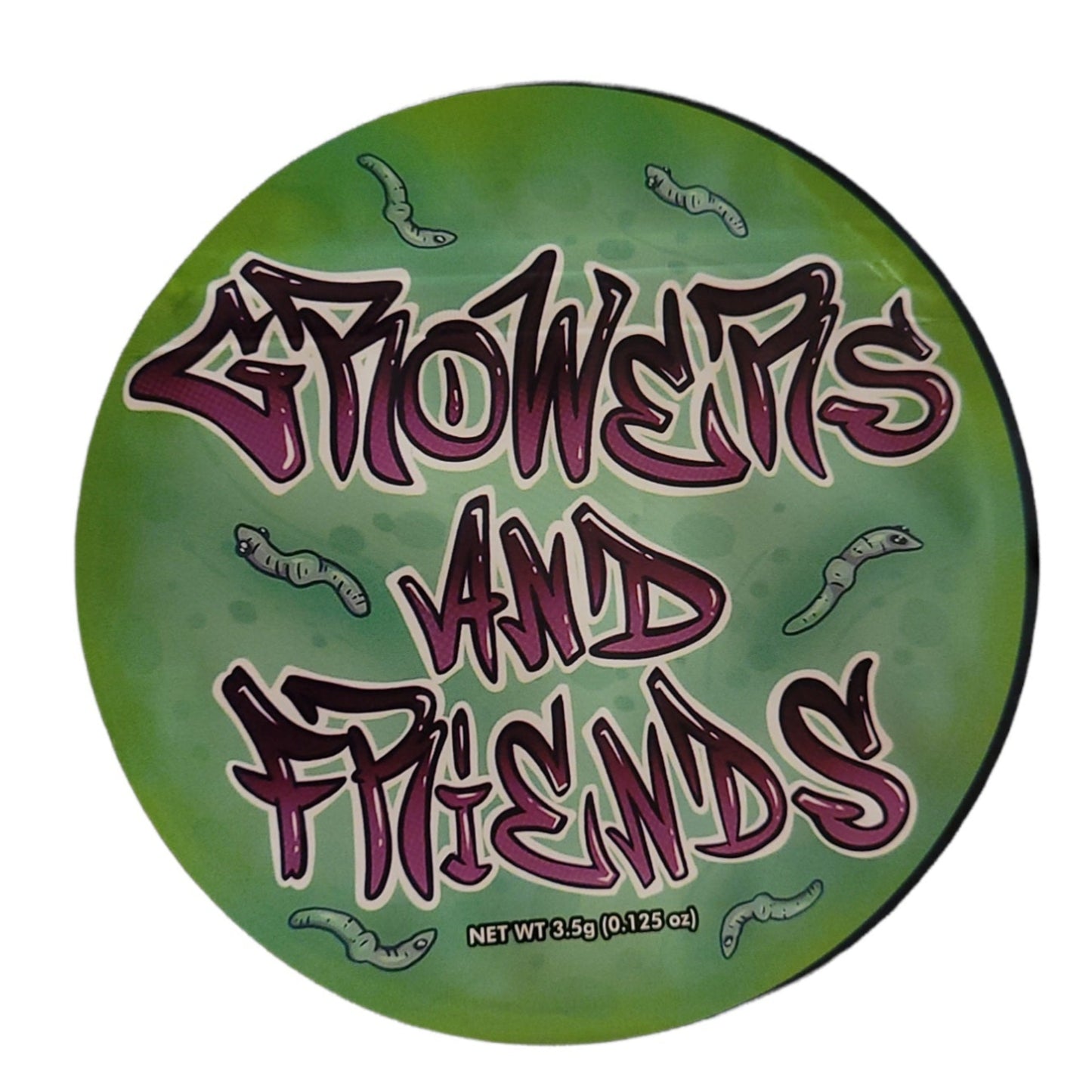 Flowers and Friends 3.5G Mylar Bags