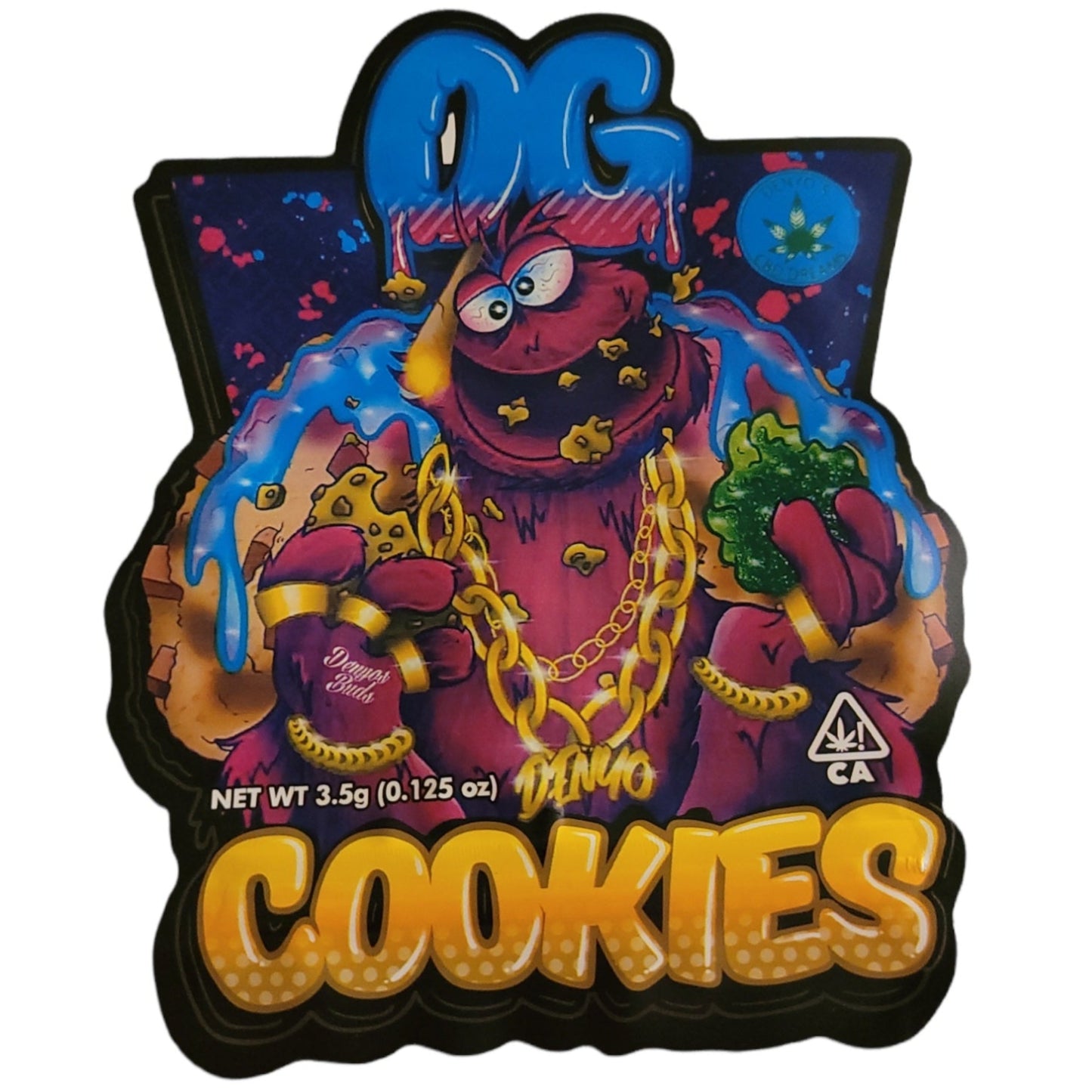 OG Cookies 3.5G Mylar Bags