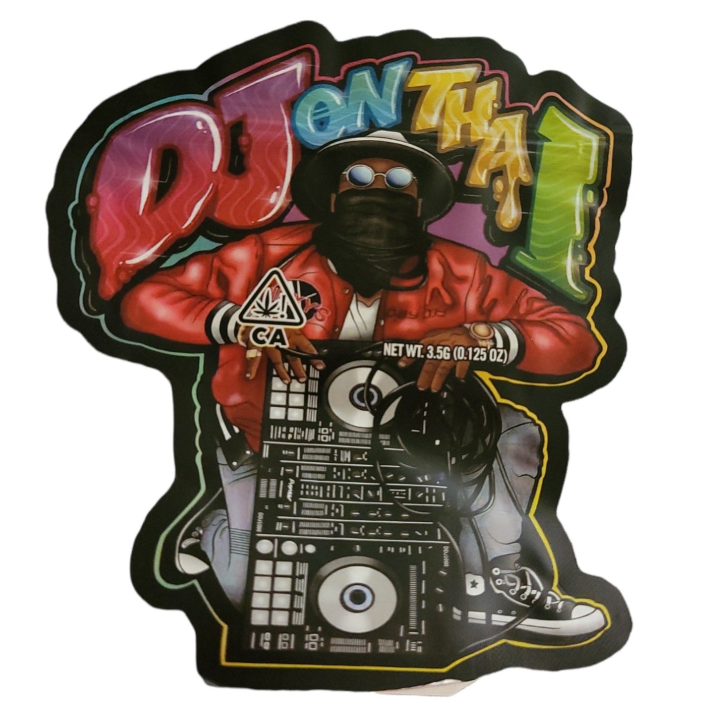 DJ on Tha 1  3.5G Mylar Bags