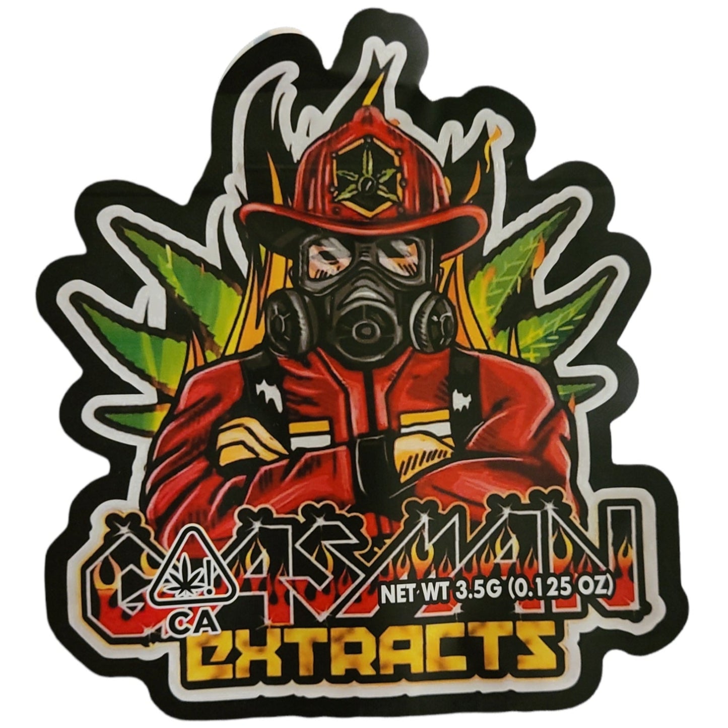 Gas Man Extracts 3.5G Mylar Bags