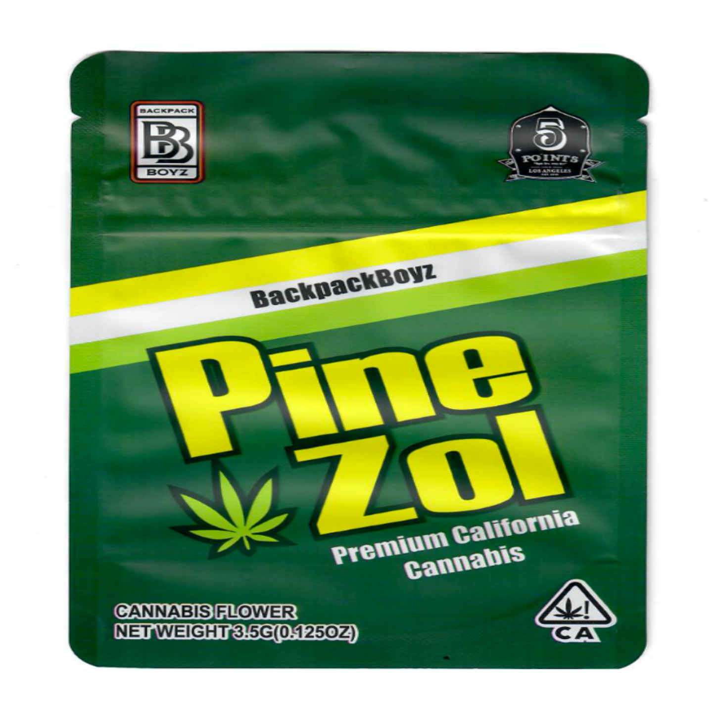 Pine Zol Backpack Boyz 3.5G Mylar Bags