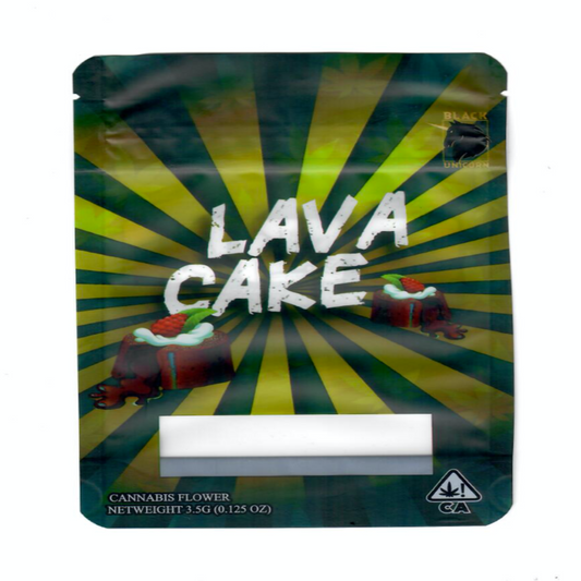 Lava Cake 3.5G Mylar Bags