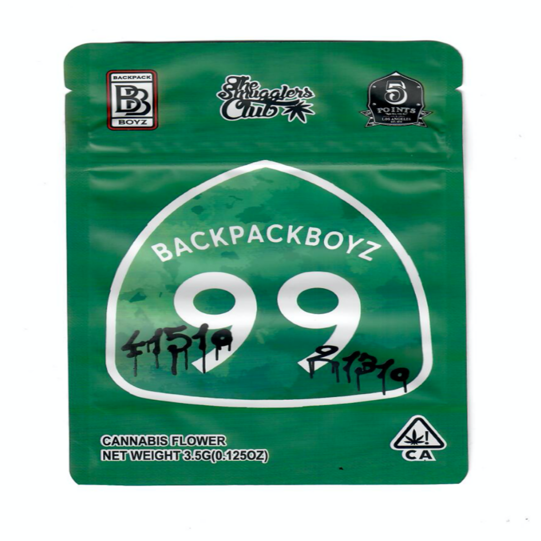 Route 99 BackPack Boyz 3.5G Mylar Bags