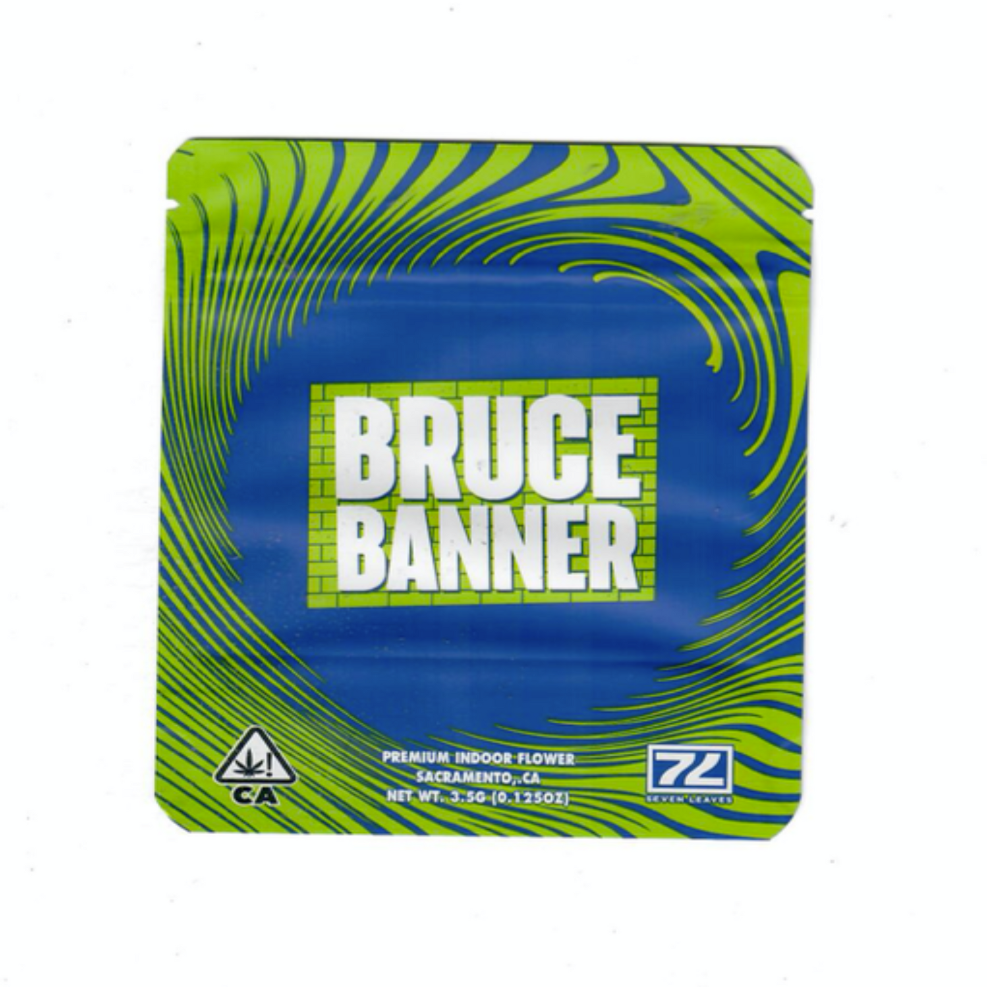 7Leaves Bruce Banner Mylar Bags