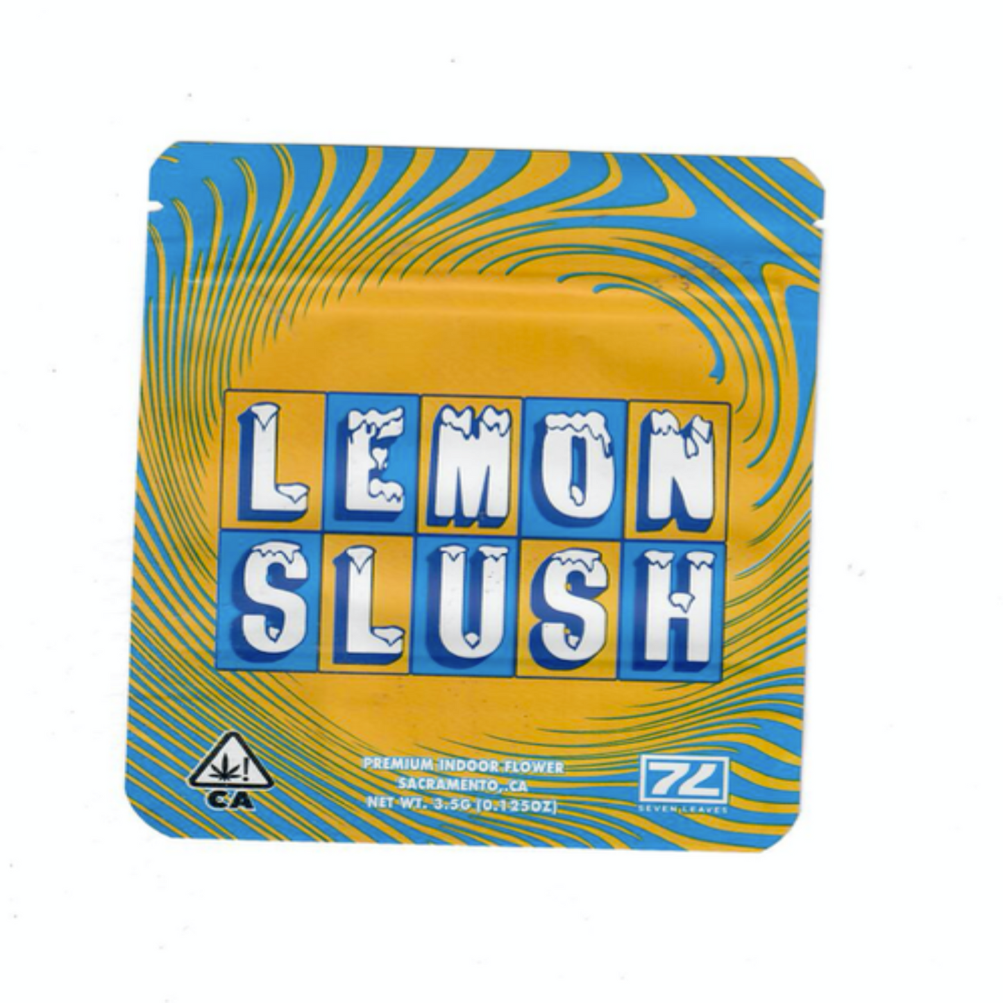 Lemon Slush Mylar Bags 3.5