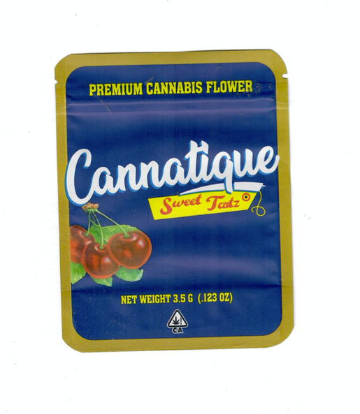 Cannatique 3.5 Gram Mylar Bag