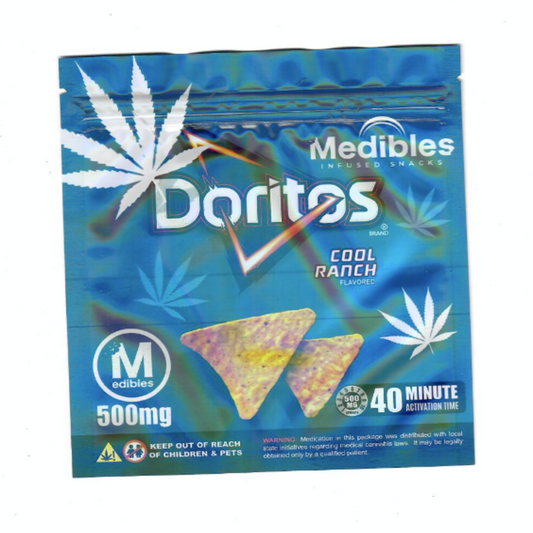 Medibles Doritos Mylar Packaging